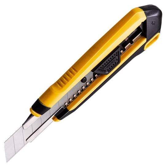 Nożyk z łamanym ostrzem Deli Tools EDL018Z (żółty) Deli Tools