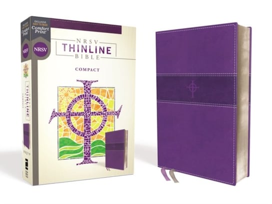NRSV, Thinline Bible, Compact, Leathersoft, Purple, Comfort Print Zondervan