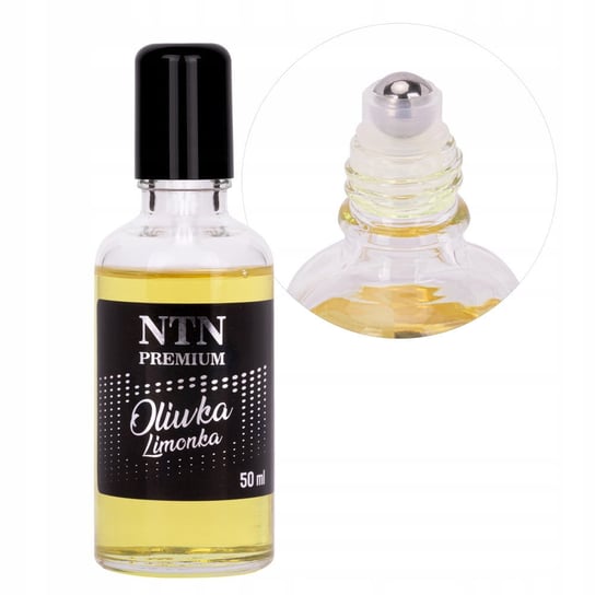 NTN Premium, Oliwka regenerująca skórki i paznokcie roller ball z kulką o zapachu limonki, 50ml NTN