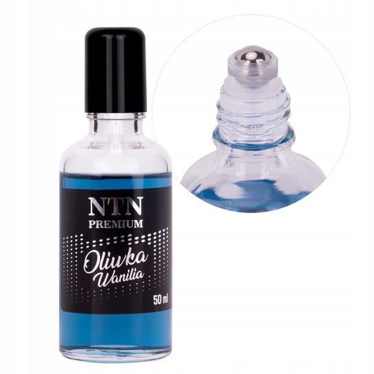 NTN Premium, Oliwka regenerująca skórki i paznokcie roller ball z kulką o zapachu wanilli, 50ml NTN