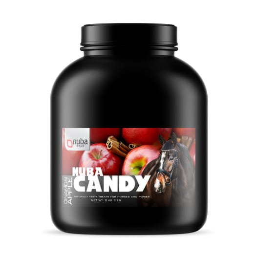 Nuba Candy Apple&Cinnamon 2 kg - Smakołyki dla koni o smaku jabłka z cynamonem Nuba Equi