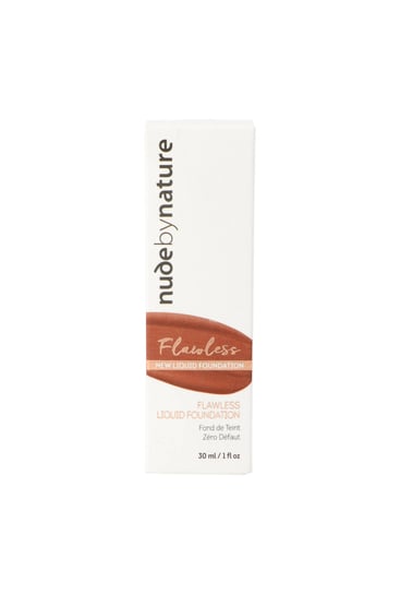 Nude by Nature, Flawless Liquid Foundation, Podkład do twarzy, C8 Chocolate, 30ml Nude By Nature