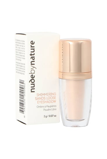 Nude by Nature, Shimmering Sands Loose, Cień do powiek 01 White Sand, 2,5 g Nude By Nature