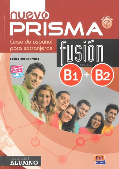 Nuevo Prisma fusion. Poziom B1+B2 podręcznik + CD Opracowanie zbiorowe