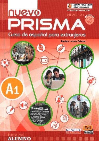Nuevo Prisma. Język hiszpański. Podręcznik. A1 + CD Opracowanie zbiorowe