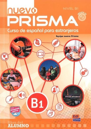 Nuevo Prisma. Język hiszpański. Podręcznik. B1 + CD Opracowanie zbiorowe