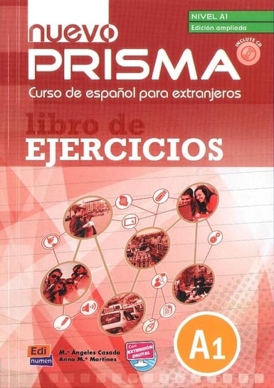 Nuevo Prisma nivel A1. Ćwiczenia + CD Wersja rozszerzona Casado Angeles Maria, Maritnez Anna Maria
