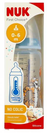 NUK Butelka 300 ml 0-6m Tygrysek niebieska Nuk