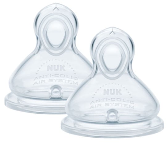 NUK, First Choice +, Smoczek na butelkę Flow Control, 6-18m Nuk