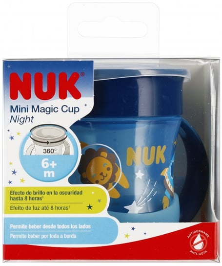 NUK Kubek 160 ml 6m Mini Magic Cup niebieski Nuk