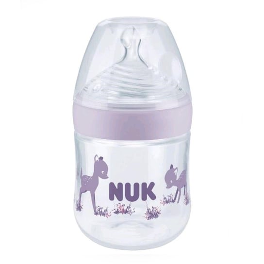 Nuk Nature Sense Butelka Do Karmienia Z Czujnikiem Ciepła 150Ml Fioletowa Nuk