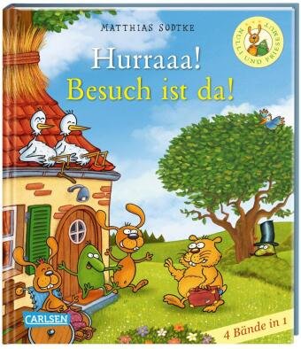 Nulli & Priesemut: Hurraaa! Besuch ist da! - 4 Bände in 1 Carlsen Verlag
