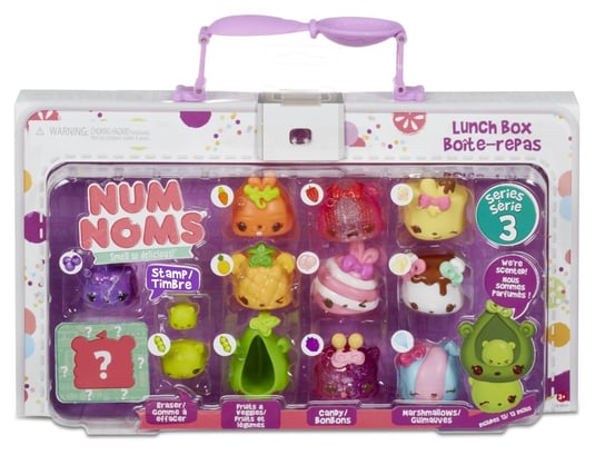 Num Noms, figurki Lunch Box Deluxe Pack, Styl 2, seria 3.01 Num Noms