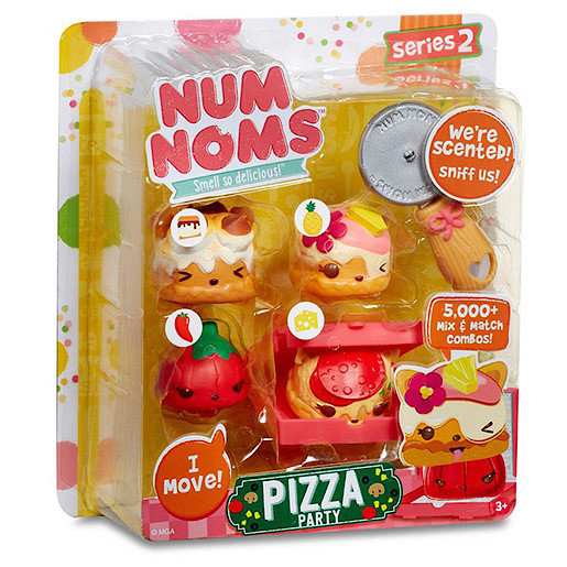 Num Noms Starter Pack, figurki Pizza Party, seria 2 Num Noms