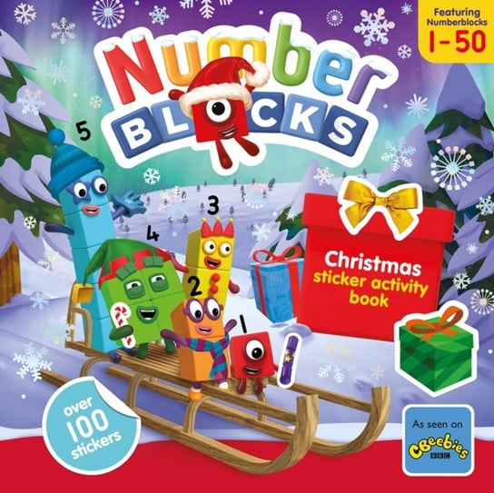 Numberblocks Christmas Sticker Fun Opracowanie zbiorowe