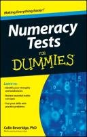 Numeracy Tests For Dummies Beveridge Colin