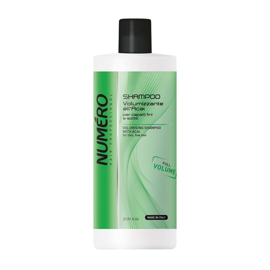 Numero Volumising shampoo with acai szampon do włosów nadający objętość z jagodami acai 1000ml Numero