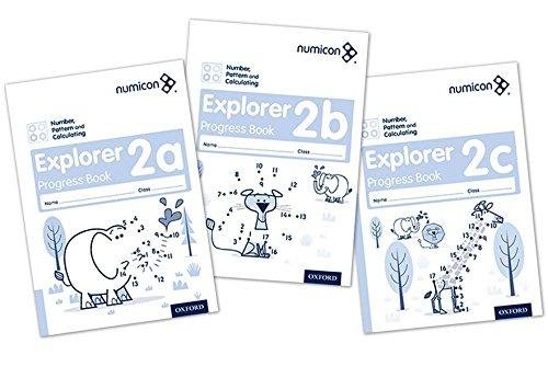 Numicon: Number, Pattern and Calculating 2 Explorer Progress Books ABC (Mixed pack) Opracowanie zbiorowe