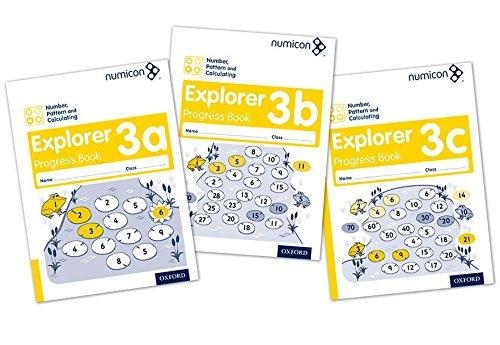 Numicon: Number, Pattern and Calculating 3 Explorer Progress Books ABC (Mixed pack) Opracowanie zbiorowe