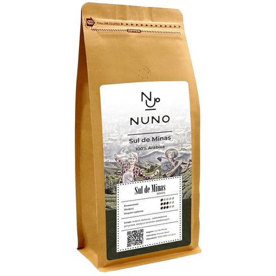 Nuno, kawa ziarnista Brazylia Sul De Minas, 1 kg Nuno