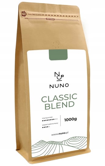 Nuno, kawa ziarnista Classic Blend świeżo palona 72h, 1kg Nuno