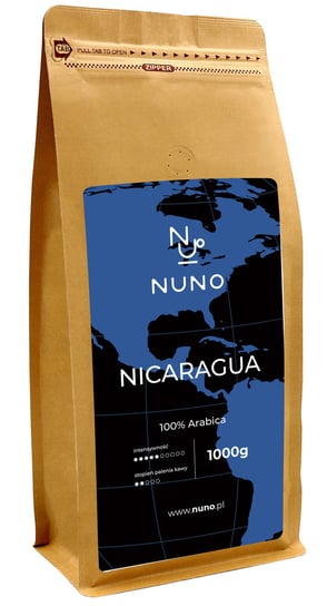 Nuno, kawa ziarnista Nikaragua Arabika świeża 72h, 1 kg Nuno
