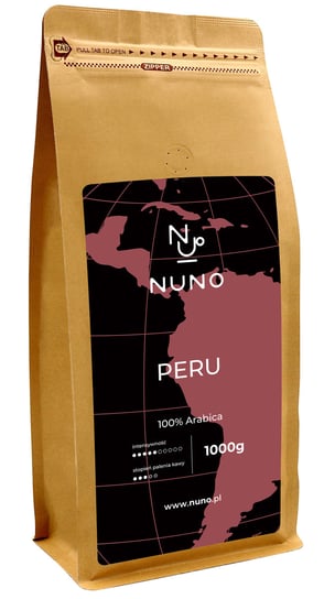 Nuno, kawa ziarnista Peru Arabika świeża 72h, 1 kg Nuno