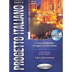 Nuovo Pragetto Italiano 1 Libro Dello Studente + CD / Słowniczek, Elementy Gramatyki Opracowanie zbiorowe