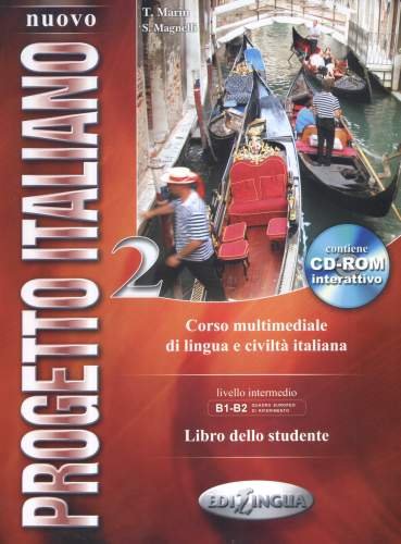 Nuovo Pragetto Italiano 2 Libro Dello Studente + CD Opracowanie zbiorowe