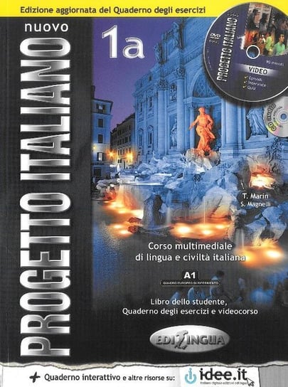 Nuovo Progetto Italiano. Język włoski. Podręcznik. A1 + DVD Magnelli Sandro, Marin Telis