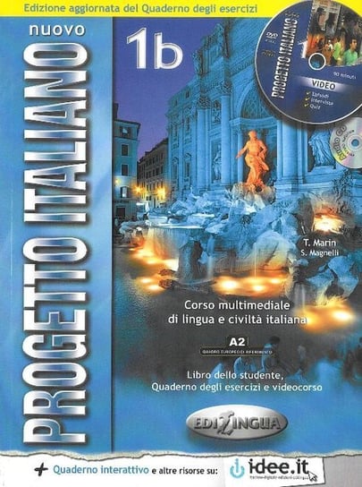 Nuovo Progetto Italiano. Język włoski. Podręcznik. A2 + DVD Magnelli Sandro, Marin Telis