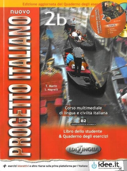 Nuovo Progetto Italiano. Język włoski. Podręcznik. B2 + DVD Magnelli Sandro, Marin Telis