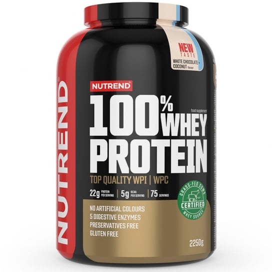 Nutrend 100% Whey Protein 2250G Nutrend