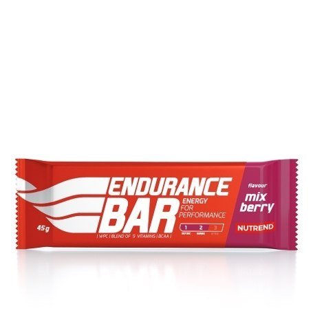 Nutrend, Baton Endurance Bar, 45 g, Mix Berry Nutrend