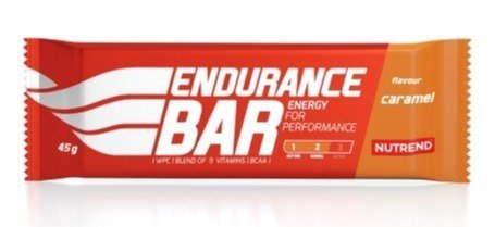 Nutrend, Baton energetyczny, Endurance Bar, karmel, 45 g Nutrend