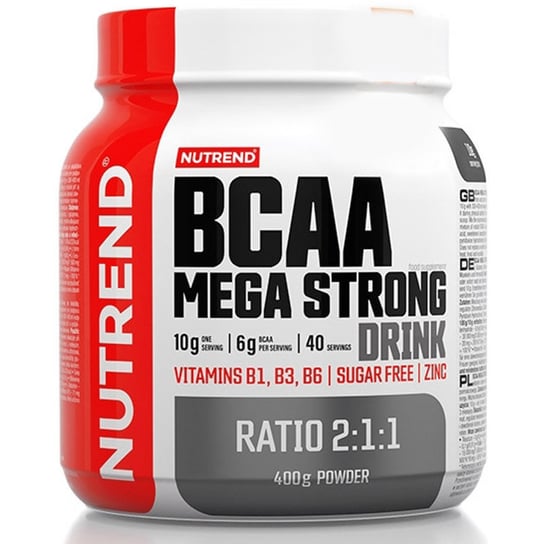 NUTREND BCAA Mega Strong Drink 400g Mango Sorbet Nutrend
