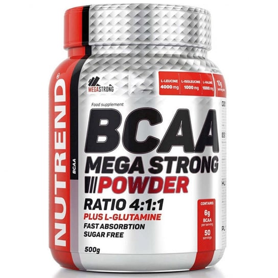 Nutrend Bcaa Mega Strong Powder 500G Cherry Nutrend