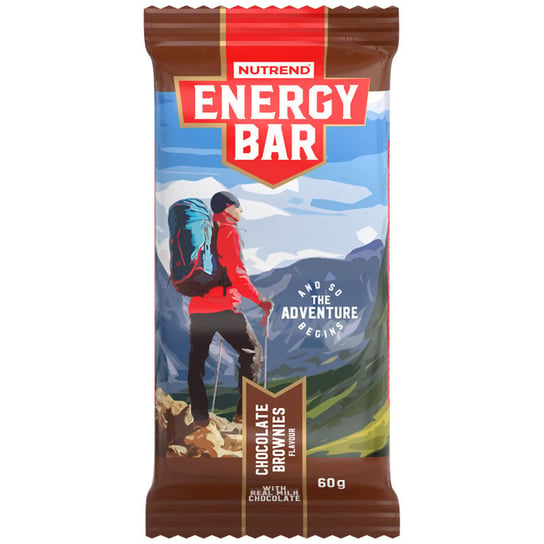 Nutrend Energy Bar 60G Baton Energetyczny Chocolate Brownie Nutrend