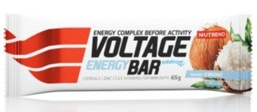 Nutrend, Energy Voltage Bar, 65 g, Kokosowy Nutrend