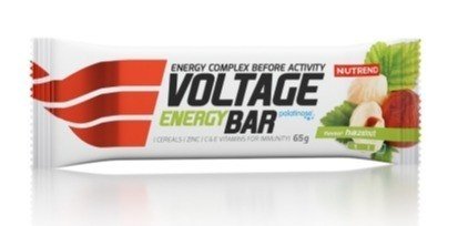 Nutrend, Energy Voltage Bar, 65 g, orzech laskowy Nutrend