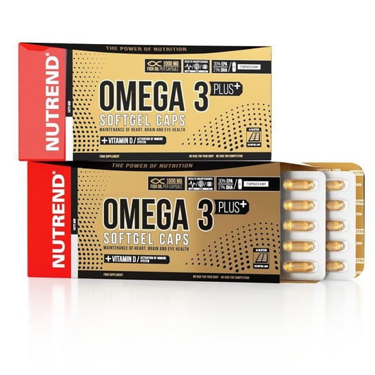 Nutrend Omega 3 Plus Suplement diety, 120 kaps. Nutrend