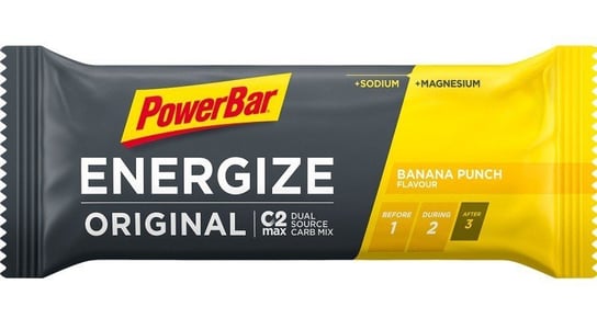 Nutrend, Powerbar Energize Orginal Bar 55 g, bananowy Powerbar