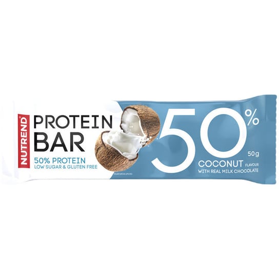 NUTREND Protein Bar 50 55g BATON BIAŁKOWY Coconut Nutrend