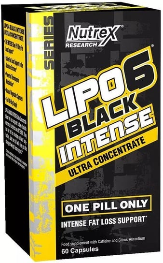 Nutrex - Lipo-6 Black Intense Ultra Concentrate, Suplement diety, 60 kaps. Nutrex