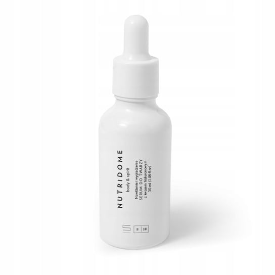 Nutridome, Serum Do Twarzy Na Zmarszczki Odmładzające Z Kwasem Hialuronowym Łagodzi Nutridome