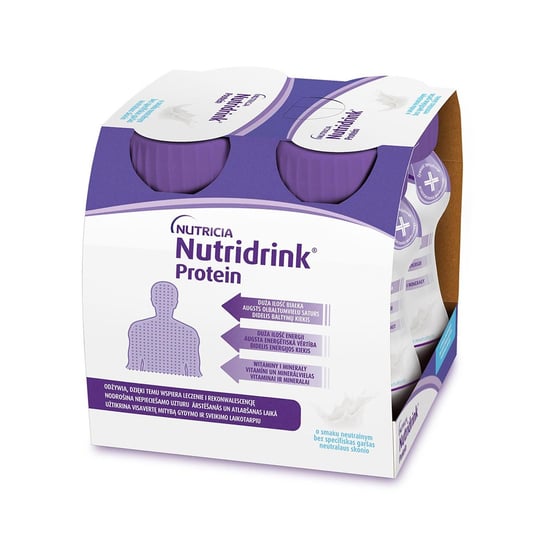 Nutridrink Protein, smak neutralny, 4 x 125 ml Nutricia