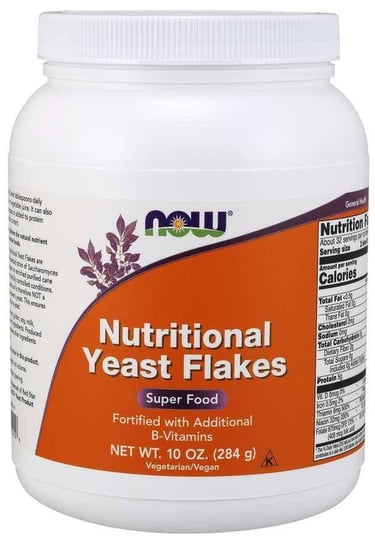 Nutritional Yeast Flakes (284 g) Now Foods
