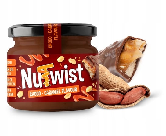 Nutura Krem Orzechowy Nutwist Choco-Caramel 250g Nutura