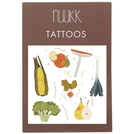 NUUKK - wegański tatuaż dla dzieci VEGGIES Inna marka