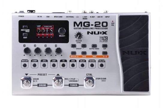 'Nux Mg-20 - Multiefekt Gitarowy Nux Mg-20' NUX